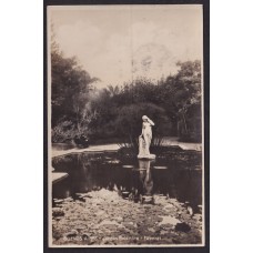 PALERMO JARDIN BOTANICO ANTIGUA TARJETA POSTAL